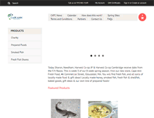 Tablet Screenshot of capeannfreshcatch.org